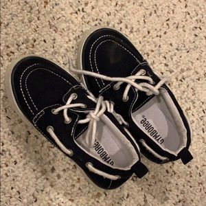 Navy Toddler Gymboree Shoes